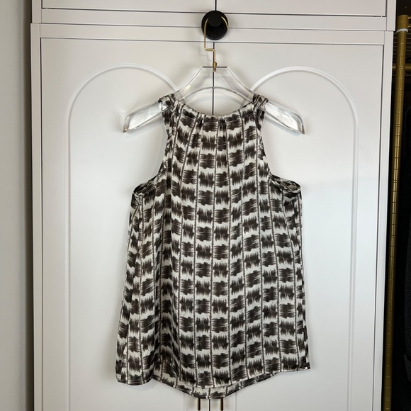 Adiva Women's Chocolate and Cream pattern Camisole Top - Picture 2 of 8